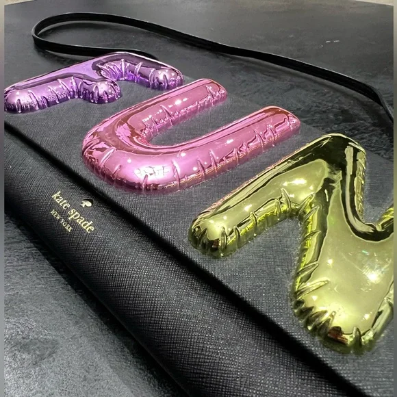 🎈⭐️RARE ⭐️🎈Kate Spade Whimsies Fun Balloon Clutch - Picture 11 of 16